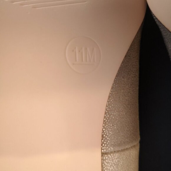 Alia Tiffany Ladies Open Toe Size 11M Tan Heeled Shoes - Picture 9 of 10